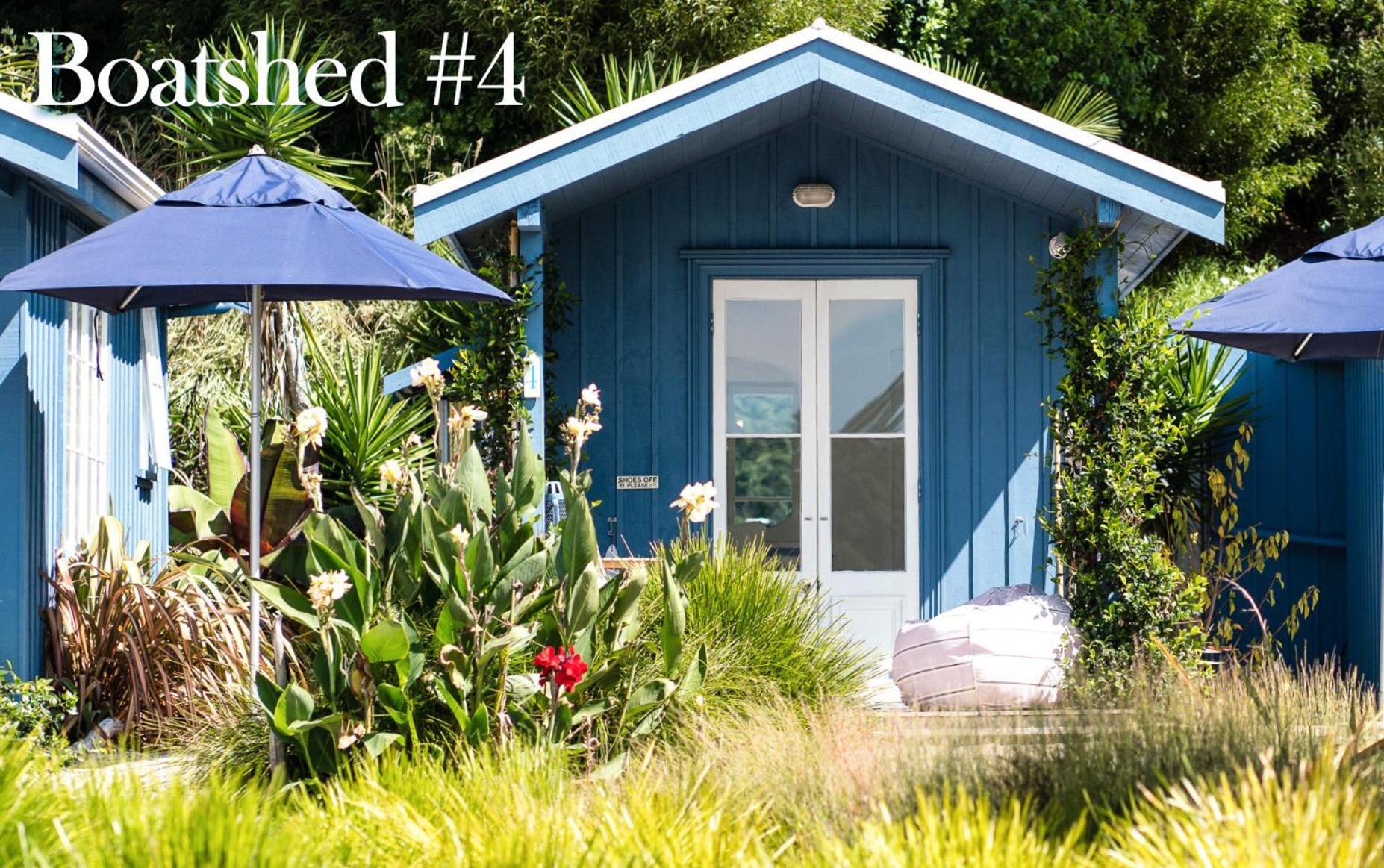 Boatsheds On The Bay, Waiheke Island Apartment Ostend Bilik gambar