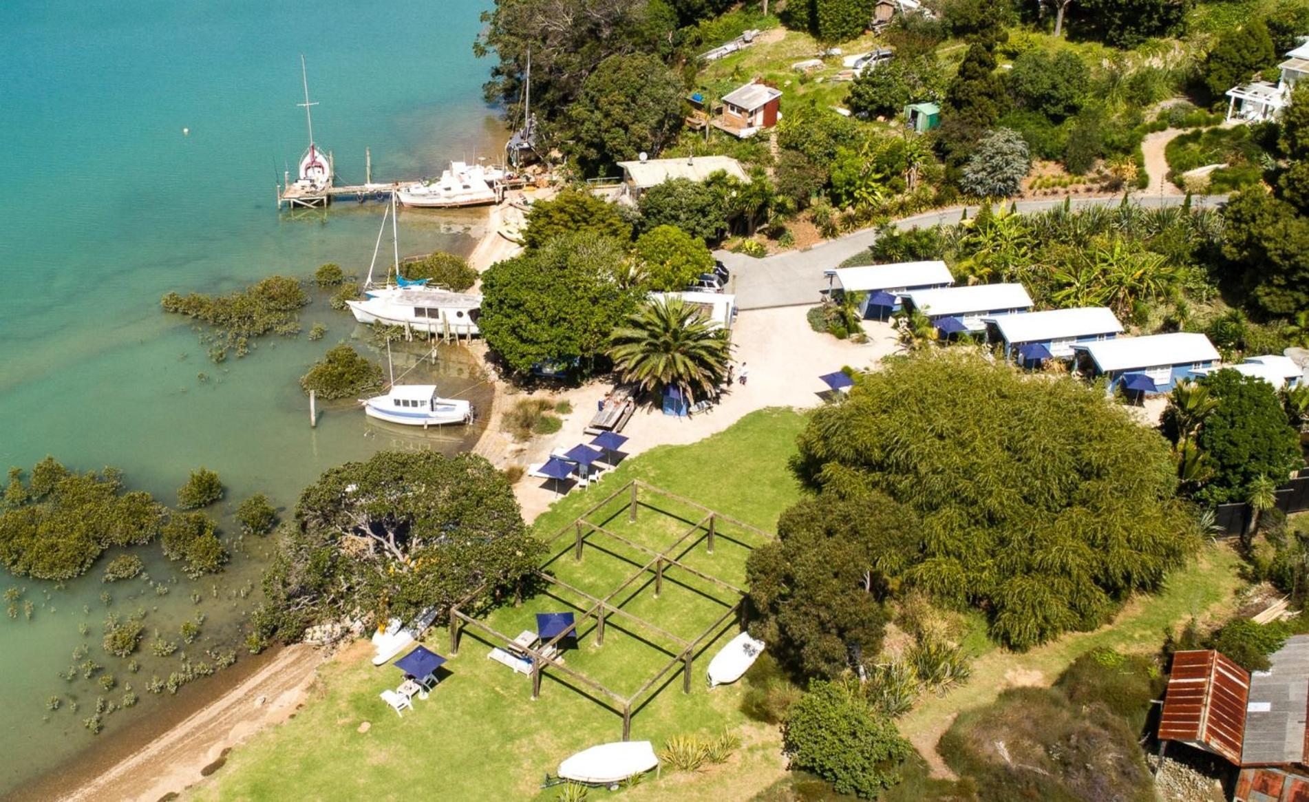 Boatsheds On The Bay, Waiheke Island Apartment Ostend Luaran gambar